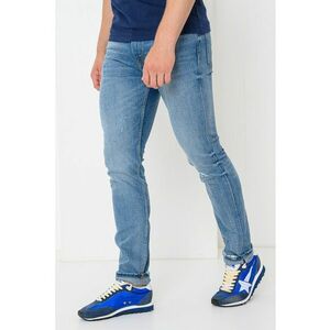 Blugi slim fit cu model cu 5 buzunare imagine
