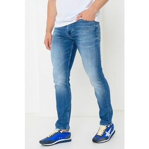 Blugi skinny cu aspect decolorat imagine