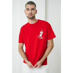 Tricou relaxed fit cu imprimeu grafic pe partea din spate imagine