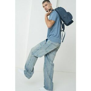 Tricou de bumbac cu insigna brodata imagine