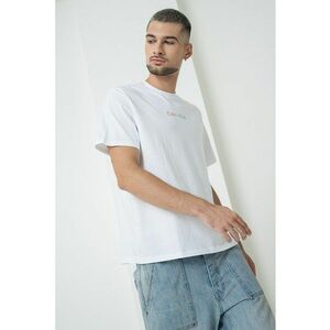 Tricou de bumbac cu imprimeu logo imagine