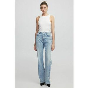 Blugi drepti cu talie inalta imagine