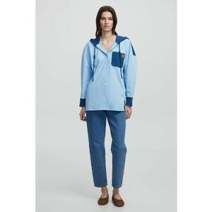 Camasa din bumbac cu gluga imagine