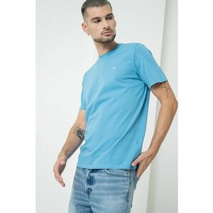 Tricou de bumbac cu logo discret imagine