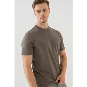 Tricou de bumbac cu logo discret imagine