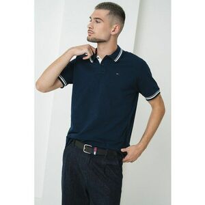 Tricou regular fit cu terminatii contrastante imagine