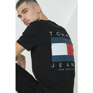 Tricou regular fit cu imprimeu logo cauciucat imagine