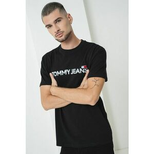 Tricou de bumbac cu imprimeu logo imagine