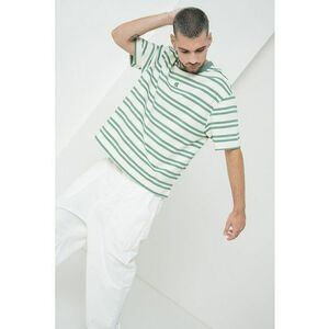 Tricou supradimensionat cu model in dungi imagine