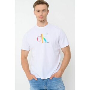 Tricou de bumbac cu imprimeu logo imagine