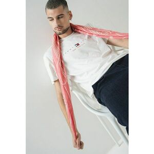 Tricou de bumbac cu imprimeu logo imagine