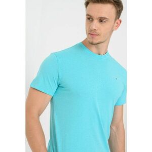 Tricou slim fit cu logo imagine