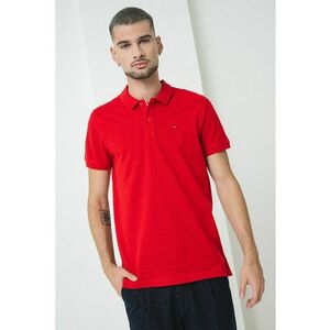 Tricou polo slim fit de bumbac imagine