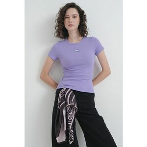 Tricou slim fit striat imagine