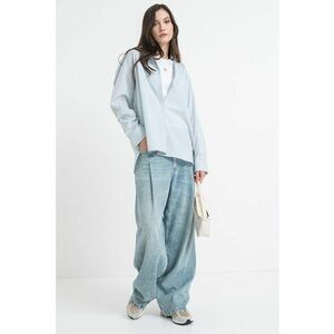 Camasa supradimensionata cu maneci lungi imagine