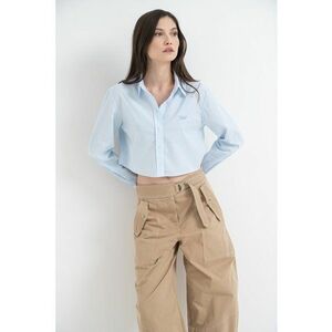 Camasa crop cu maneci lungi imagine