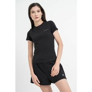 Tricou slim fit cu decolteu la baza gatului imagine