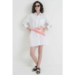 Rochie-camasa cu buzunar pe piept imagine