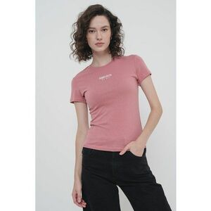 Tricou slim fit cu imprimeu logo imagine