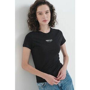 Tricou slim fit cu imprimeu logo imagine