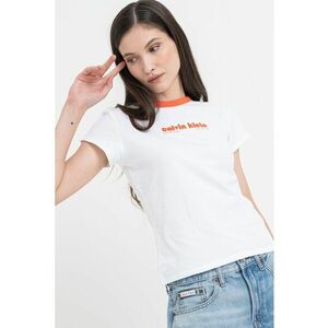 Tricou slim fit cu imprimeu logo imagine