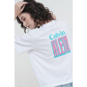 Tricou cu imprimeu si maneci cazute imagine