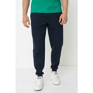 Pantaloni uni de trening din amestec de bumbac imagine