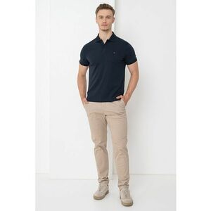 Tricou polo regular-fit cu logo discret imagine