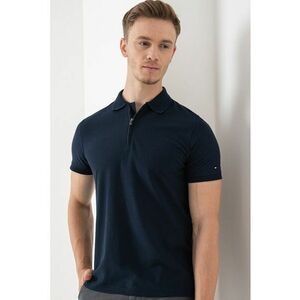 Tricou polo slim fit de bumbac organic imagine