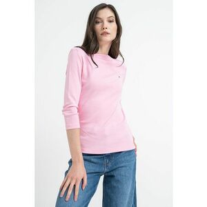 Bluza de bumbac cu maneci medii imagine