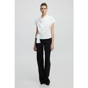 Bluza slim-fit cu decolteu rotund imagine