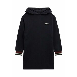 Rochie din amestec de lana cu gluga imagine