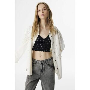 Jacheta-camasa supradimensionata cu nituri imagine