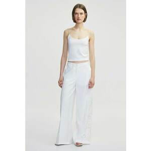 Pantaloni evazati cu perforatii imagine