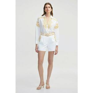 Pantaloni scurti cu design brodat imagine