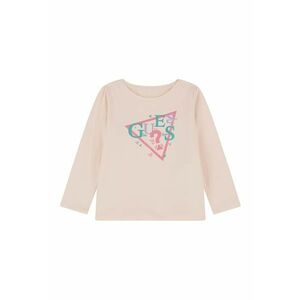 Bluza cu decolteu la baza gatului si imprimeu logo imagine