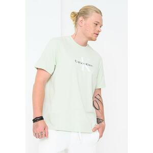 Tricou din bumbac cu imprimeu logo imagine