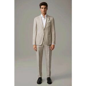 Sacou slim fit cu închidere la un singur rând de nasturi imagine