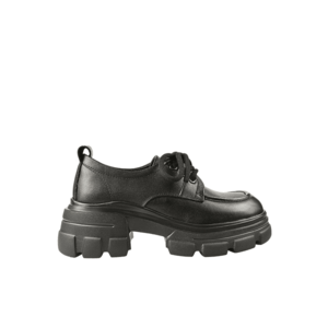 Pantofi casual - dama - KM 1606 negru - piele naturala imagine