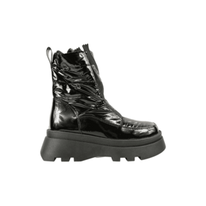 Ghete casual - dama - 9917 negru - piele ecologica imagine