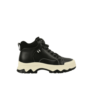 Ghete sport - dama - XA70001A negru - piele naturala imagine