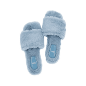 Slapi dama - Material sintetic - Albastru imagine