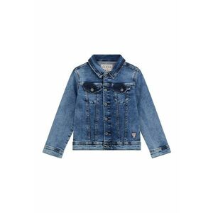 Jacheta din denim cu aspect decolorat imagine