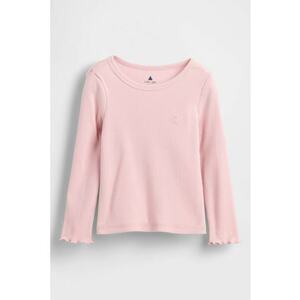 Bluza striata cu maneci valurite imagine