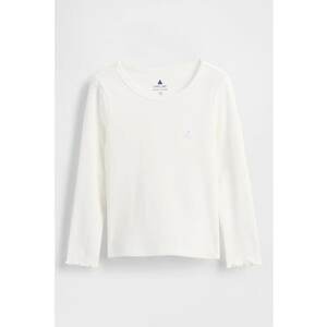 Bluza striata cu maneci valurite imagine