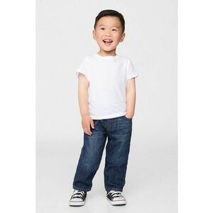 Blugi lejeri cu mansete si talie elastice imagine