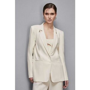 Sacou regular fit cu închidere la un singur rând de nasturi PP1 imagine