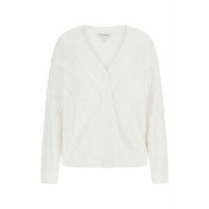 Cardigan cu decolteu in V si model cu perforatii imagine