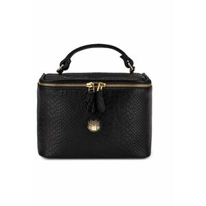 Portfard de dama din piele cu textura de sarpe FK01 imagine