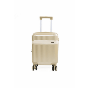 Troler Solier Nokiro 16"" XS bagaj de mana ABS dur – valiza de cabina - auriu imagine
